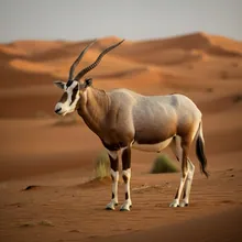 Addax, Male