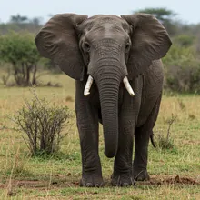 African Elephant, Male