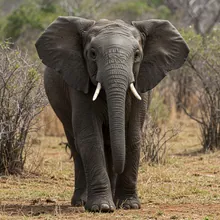 African Elephant, Young