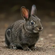 Amami Rabbit, Young