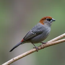 Antioquia Brushfinch, Female