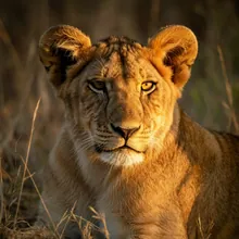 Asiatic Lion, Young