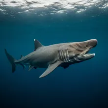 Basking Shark, Male