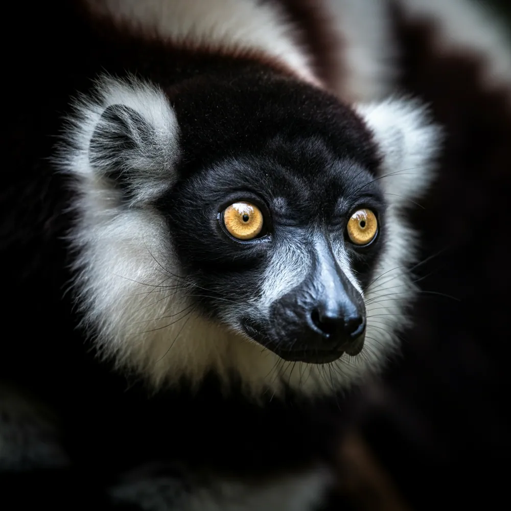 Black-and-white Ruffed Lemur