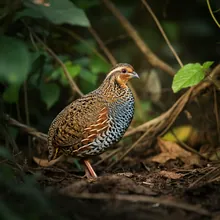 Black-breasted Buttonquail, Female