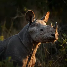 Black Rhino, Female