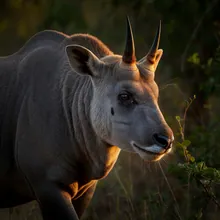 Black Rhino, Male