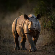 Black Rhino, Young