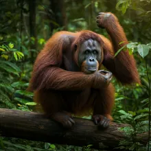 Bornean Orangutan, Female