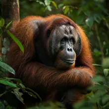 Bornean Orangutan, Male