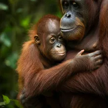 Bornean Orangutan, Young