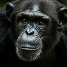 Chimpanzee, Close up