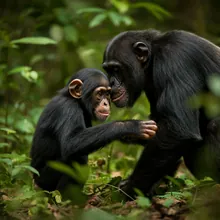 Chimpanzee, Young