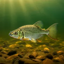 Chinese Paddlefish, Young