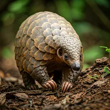 Chinese Pangolin, Male