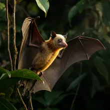 Christmas Island Flying Fox, Male