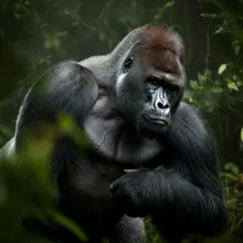 Cross River Gorilla, Male
