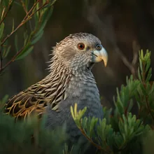 Eastern Ground Parrot, Young