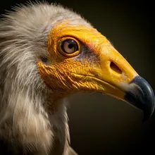 Egyptian Vulture, Close up