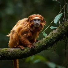 Golden Lion Tamarin, Male