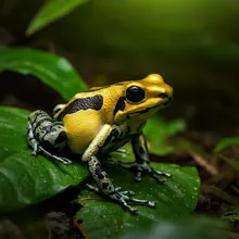 Golden Poison Frog, Female