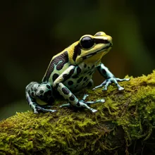 Golden Poison Frog, Male