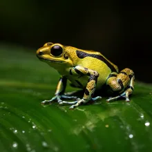 Golden Poison Frog, Young