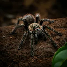 Gooty Tarantula, Young