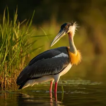 Greater Adjutant, Female