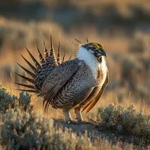 Greater Sage-Grouse, Male
