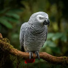 Grey Parrot, Female