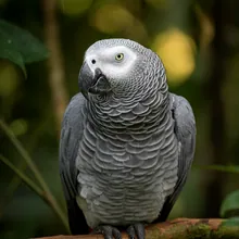 Grey Parrot, Male
