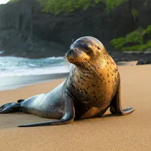 Hawaiian Monk Seal, Female