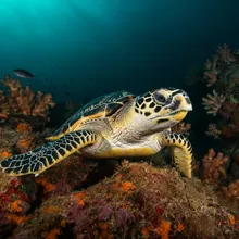 Hawksbill Turtle, Male