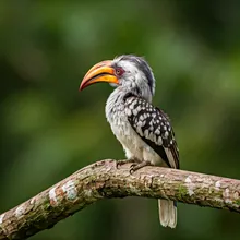 Helmeted Hornbill, Female