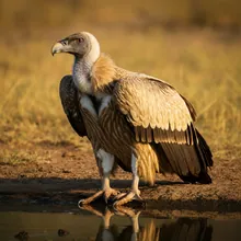 Hooded Vulture, Female