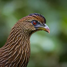 Horned Guan, Female