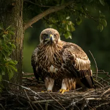 Imperial Eagle, Young
