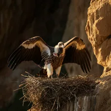 Indian Vulture, Young