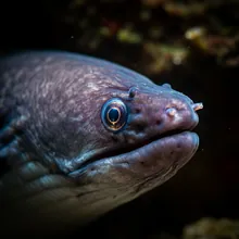 Japanese Eel, Close up