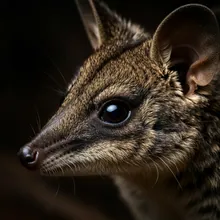 Kangaroo Island Dunnart, Close up