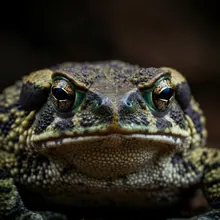 Kihansi Spray Toad, Close up