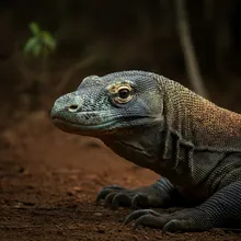 Komodo Dragon, Female