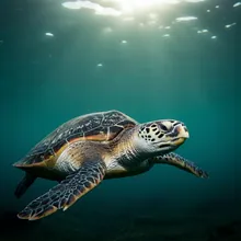 Leatherback Turtle, Female