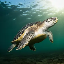 Leatherback Turtle, Male