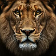 Lion, Close up