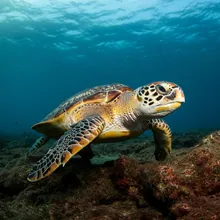 Loggerhead Sea Turtle, Female