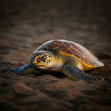 Loggerhead Turtle, Female
