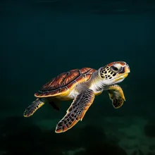 Loggerhead Turtle, Young