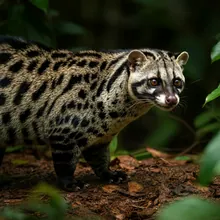 Malabar Large-spotted Civet, Male